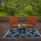 National Outdoor Living® Geometric Hand Woven Outdoor Rug